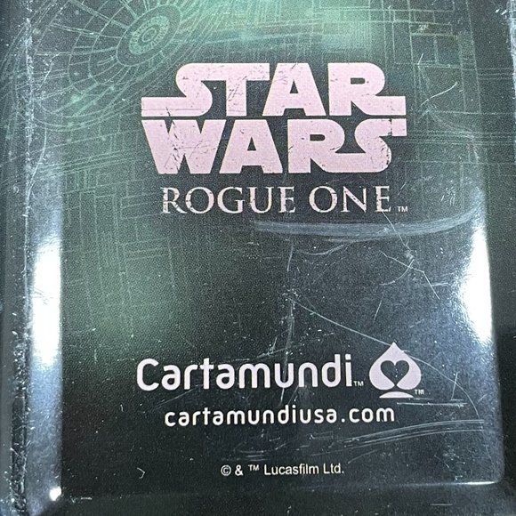 Star Wars Rogue One playing Cards Deck in collectible tin Box - Picture 3 of 7